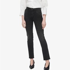 Anine Bing Charcoal Skinny Jeans